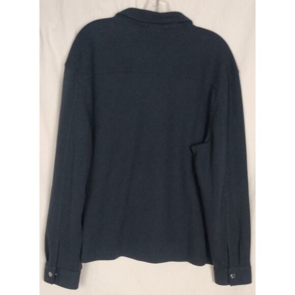H&M Men's Waffle Knit Full-Zip Gray Jacket Size XL - Picture 2 of 7